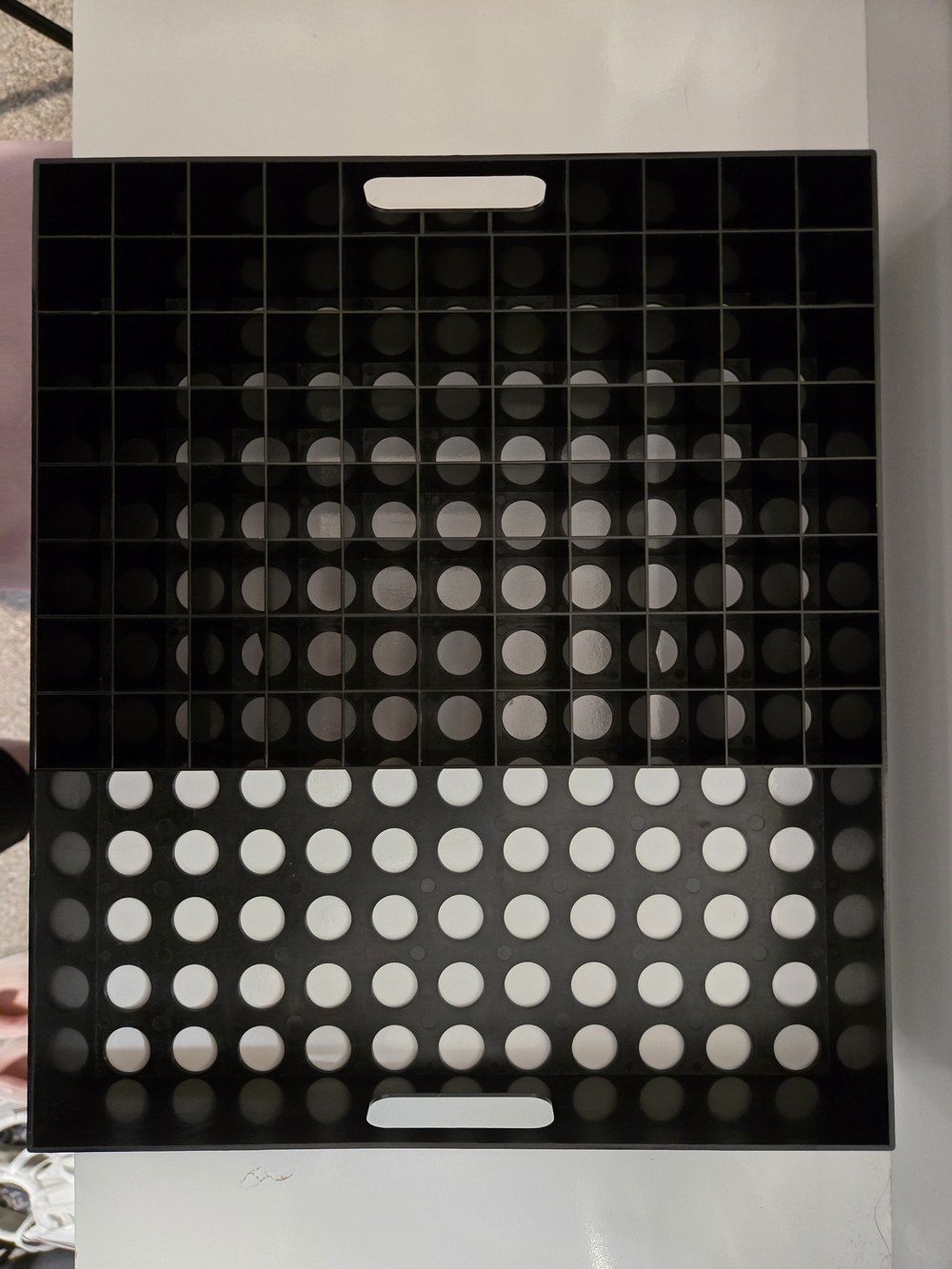 Mary Kay Black Makeup Organizer Tray with Handles